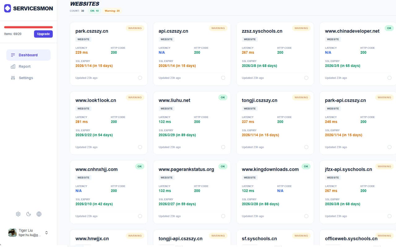 See ServicesMon in Action